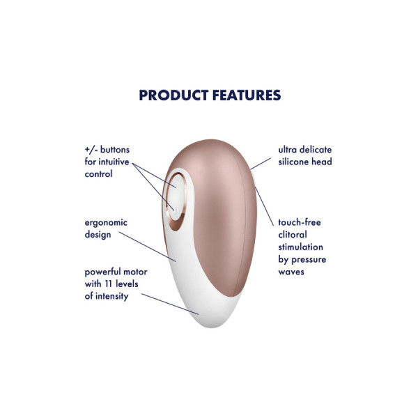Stimulateur clitoridien Pro Deluxe Satisfyer 